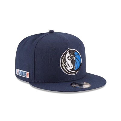 Dallas Mavericks Gorra | New Era NBA Playoff Side Patch 9fifty Snapback Cap Mexico - Amarillos